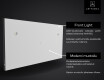 Peili kylpyhuoneen LED SMART L129 Samsung #5