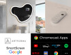 Epäsäännöllinen peili kylpyhuoneen LED SMART N222 Google #2