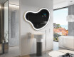 Epäsäännöllinen peili kylpyhuoneen LED SMART N222 Google #9
