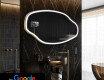 Epäsäännöllinen peili kylpyhuoneen LED SMART O222 Google