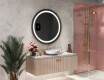 Pyöreä peili kylpyhuoneen LED SMART L33 Apple #11