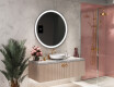 Pyöreä peili kylpyhuoneen LED SMART L76 Apple #11