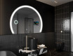 Puolipyöreä peili kylpyhuoneen LED SMART W222 Google #8
