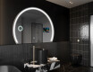 Puolipyöreä peili kylpyhuoneen LED SMART W223 Google #8