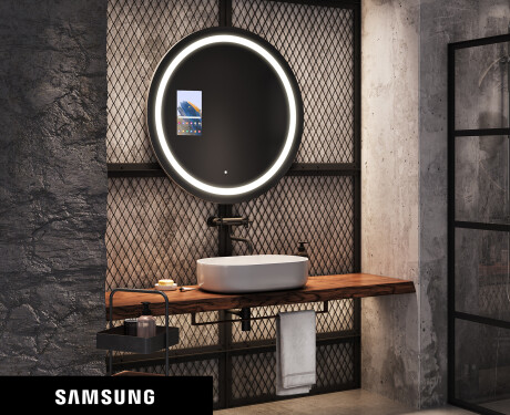 Pyöreä peili kylpyhuoneen LED SMART L33 Samsung #1