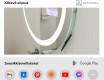 Pyöreä peili kylpyhuoneen LED SMART L33 Samsung #3