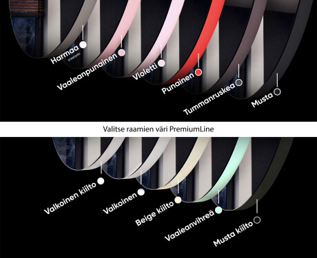 Pyöreä peili kylpyhuoneen LED SMART L33 Samsung #7