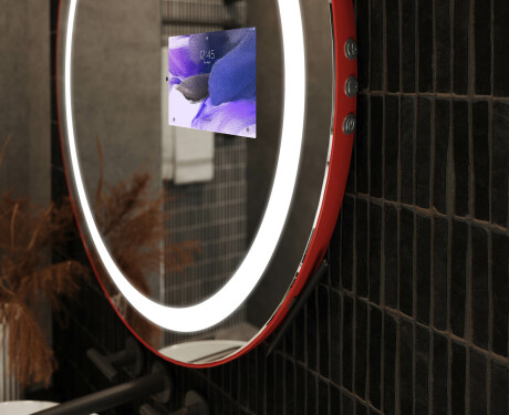 Pyöreä peili kylpyhuoneen LED SMART L33 Samsung #11