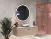 Pyöreä peili kylpyhuoneen LED SMART L76 Samsung #11