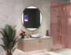 Pyöreä peili kylpyhuoneen LED SMART L116 Samsung #11