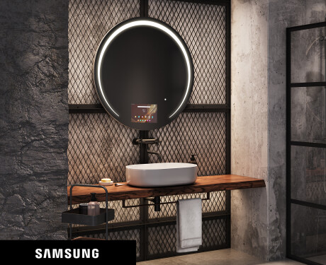 Pyöreä peili kylpyhuoneen LED SMART L153 Samsung #1