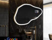 Epäsäännöllinen peili kylpyhuoneen LED SMART P222 Google