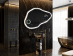 Epäsäännöllinen peili kylpyhuoneen LED SMART P222 Google #8