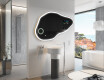 Epäsäännöllinen peili kylpyhuoneen LED SMART P222 Google #10