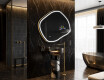 Epäsäännöllinen peili kylpyhuoneen LED SMART R223 Google #8