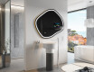 Epäsäännöllinen peili kylpyhuoneen LED SMART R223 Google #9