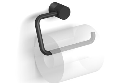 MEGAN – WC-paperiteline / liikkuva, ilman suojusta / mattamusta