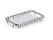 Ostoskori 30x14x4 / kromi