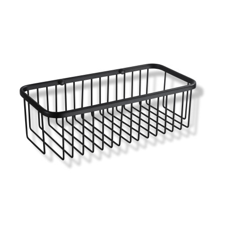 Ostoskori 30x14x9 / mattamusta #1
