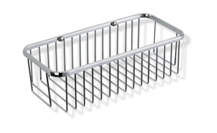 Ostoskori 30x14x9 / kromi