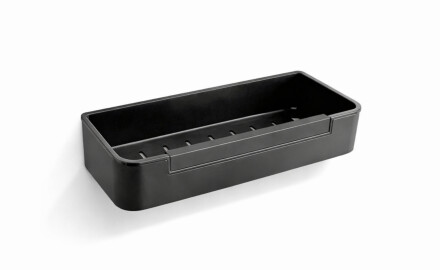 Kori 29x12x5,5, kiristysnauha / mattamusta / musta muovisisus
