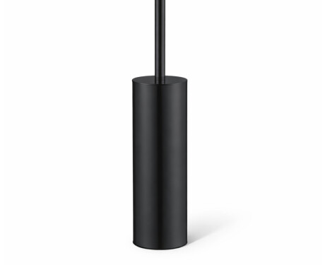 Vapaasti seisova, itsestään keskittyvä WC-harja / mattamusta