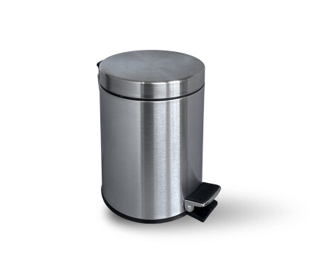 STANDARD-poljinkori, pyöreä, 3 l, pehmeä sulkeminen / satiiniteräs