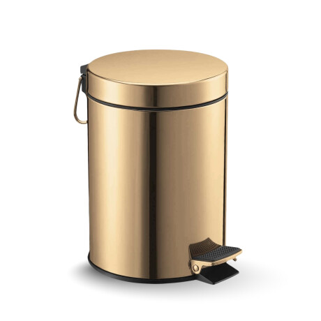 STANDARD-poljinkori, pyöreä, 5 l, pehmeä sulkeminen / kiiltävä kulta #1
