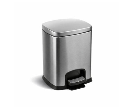 PREMIUM-poljinkori, suorakulmainen, 5 l, pehmeä sulkeminen / satiinipintainen ruostumaton teräs