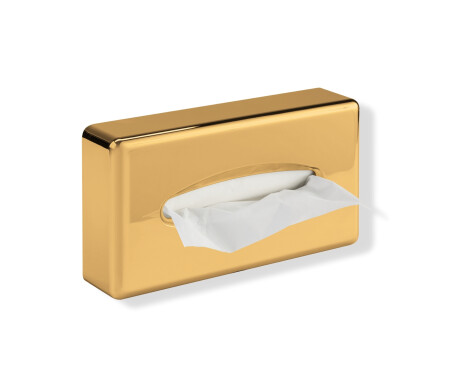 Pyyhepaperin annostelija / kiiltävä kultainen ABS