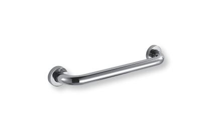 Tukikaide liikuntarajoitteisille, Ø32, suora, STANDARD – 40 cm / kiillotettu ruostumaton teräs