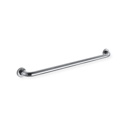 Tukikaide vammaisille, Ø32, suora, STANDARD – 80 cm / kiillotettu ruostumaton teräs #1