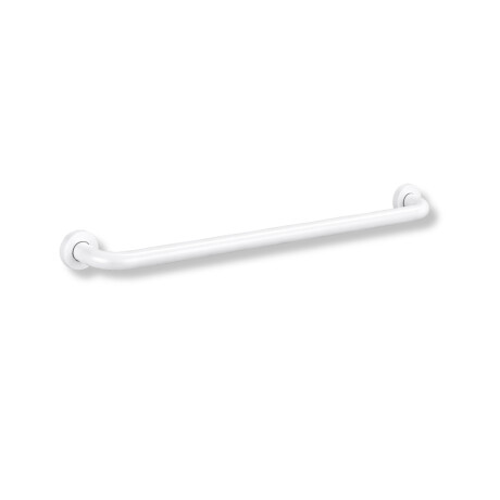 Tukikaide liikuntarajoitteisille, Ø32, suora, STANDARD – 80 cm / ruostumaton teräs, mattavalkoinen #1