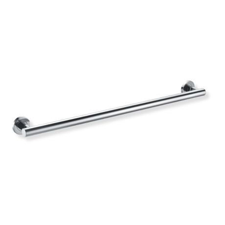 Vammaisille tarkoitettu tukikaide, Ø32, suora, PREMIUM – 80 cm / kiillotettu ruostumaton teräs #1