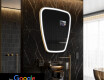 Epäsäännöllinen peili kylpyhuoneen LED SMART Z222 Google