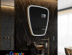 Epäsäännöllinen peili kylpyhuoneen LED SMART Z223 Google
