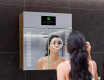 Smart Kylpyhuoneen Peilikaappi LED - L55 Sarah 66,5 x 72cm #8