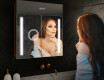 Kylpyhuoneen Peilikaappi LED - L02 Emily 66,5 x 72cm #9