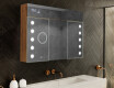 Kylpyhuoneen Peilikaappi LED - L06 Emily 100 x 72cm