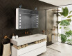 Kylpyhuoneen Peilikaappi LED - L06 Emily 100 x 72cm #10