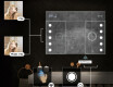 Kylpyhuoneen Peilikaappi LED - L06 Emily 100 x 72cm #5