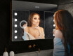 Kylpyhuoneen Peilikaappi LED - L06 Emily 100 x 72cm #9