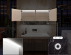 Kylpyhuonekaappi LED-valoilla Lily - 2-ovinen 100 x 72,5cm #5