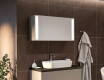 Kylpyhuoneen Peilikaappi LED Sofia 100 x 50cm #1