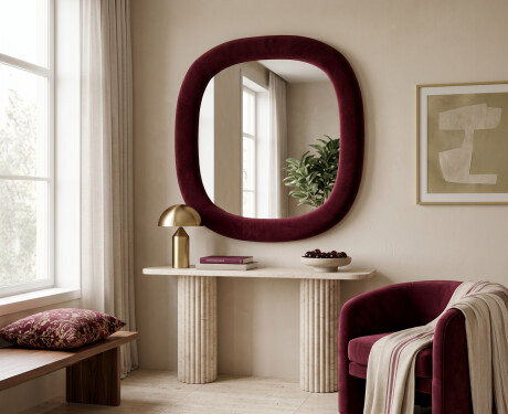 Design-pehmustettu peili - Velora Arco #3
