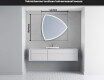 Epäsäännöllisen muotoinen LED-kylpyhuonepeili T222 #5