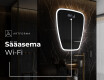 Epäsäännöllisen muotoinen LED-kylpyhuonepeili Z222 #6