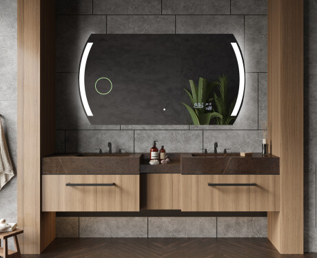 Kylpyhuoneen Peili Led-valoilla L68 #7