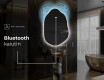 Epäsäännöllisen muotoinen LED-kylpyhuonepeili E221 #6
