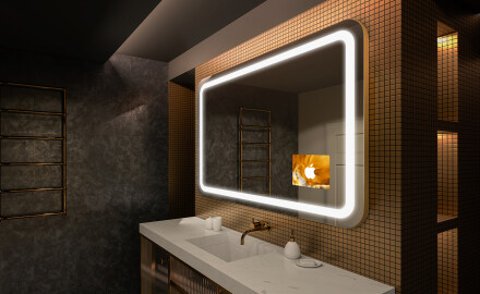 Kylpyhuoneen Peili Led-valoilla L147